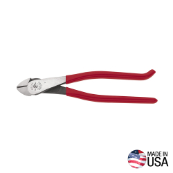 D2489ST Ironworker's Diagonal Cutting Pliers, High-Leverage, 9-Inch Image 